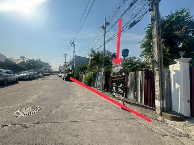 รูป ขายที่ดินถมแล้ว แปลงสวย ทำเลทอง 390 ตรว. ผังสีน้ำตาล ซ.ทิพวัล 41 ใกล้ BTS เหมาะสร้างบ้านหรู สำนักงาน - รูปที่ 2/7