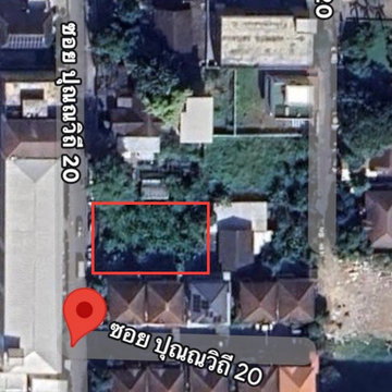 LTH14298 – Land for Sale | Punnawithi 20 Sukhumvit 101 | 136 sq.wah | Near BTS Punnawithi | 16.4MB | ที่ดินขาย ปุณณวิถี 20 สุขุมวิท 101