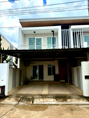 ทาวน์โฮม สถานกงสุลใหญ่สหรัฐอเมริกา เชียงใหม่ : ขายด่วนทาวน์โฮม หมู่บ้านกาญจน์กนก 19 (มหิดล) เชียงใหม่ แปลงมุม พร้อมเฟอร์ฯ (H353) T.0946511456