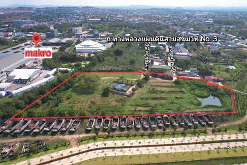 ขายที่ดินพัทยา แปลงสวย ติดกับศูนย์การค้า แม็คโครพัทยาใต้ 