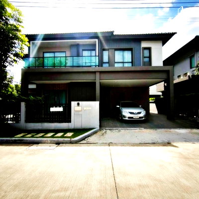 ขายบ้านเดี่ยว : ขายบ้านเดี่ยว 2 ชั้น โครงการ  เวนิว ไอดี เวสต์เกต  นนทบุรี  หลังมุม 