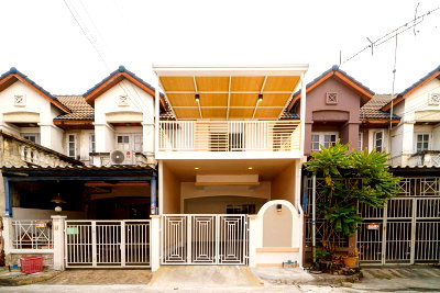 Townhouses for sale : Townhouse for sale, Lumpini - Bang Bua Thong, Area 17 square wah, 3 bedrooms 2 bathrooms, Fully furnished