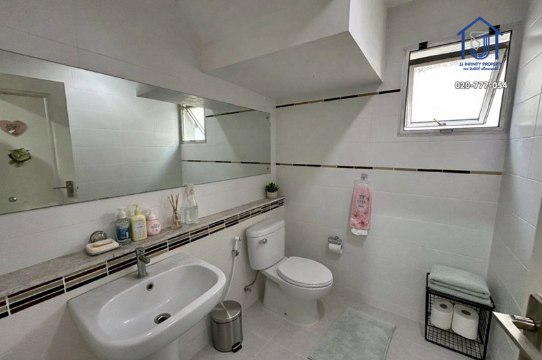 รูป ขขายบ้านเดี่ยว 2 ชั้น หมู่บ้าน มัณฑนา 2 อ่อนนุช-วงแหวน ถนนสุขาภิบาล 2 ใกล้สนามบินสุวรรณภูมิ - รูปที่ 14/15
