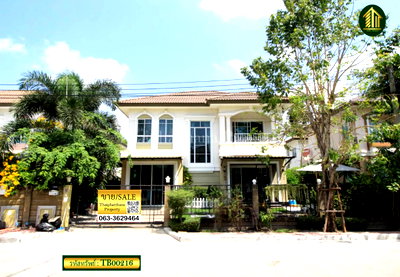 ขายบ้านเดี่ยว : ภัสสร 28 กิ่งแก้ว-หนามแดง สมุทรปราการ  บ้านเดี่ยวถนนเมน ทำเลดี พร้อมเข้าอยู่