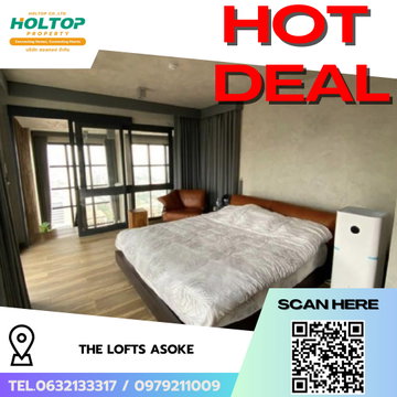 #R9154 🎉 030269 ให้เช่าคอนโด The Lofts Asoke