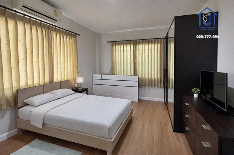 รูป ขขายบ้านเดี่ยว 2 ชั้น หมู่บ้าน มัณฑนา 2 อ่อนนุช-วงแหวน ถนนสุขาภิบาล 2 ใกล้สนามบินสุวรรณภูมิ - รูปที่ 10/15