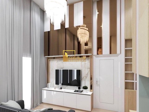 Noble Revolve | Stylish 2 Bedroom Condo For Rent in Ratchada - BR60939CD