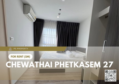 For Rent ✨ Chewathai Phetkasem 27 ✨ Opposite Siam University, near BTS & MRT Bang Wa. Convenient transportation.