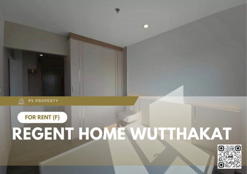 For Rent 🔥 Regent Home Wutthakat 🔥 Fully furnished and equipped with appliances, near BTS Wutthakat.