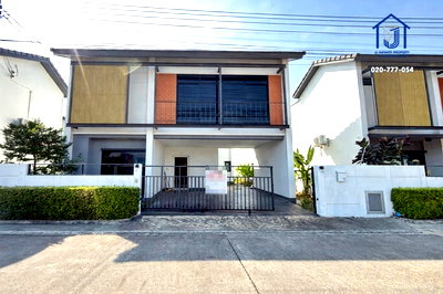 บ้านเดี่ยว โรงเรียนนวมินทราชินูทิศ เบญจมราชาลัย : ขายบ้านเดี่ยว 2 ชั้น หมู่บ้านดิ เอ็มเบรส จตุโชติ รามอินทรา ถนนไทยรามัญ ใกล้ทางด่วน,รถไฟฟ้า