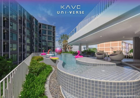 ให้เช่า Kave Universe บางแสน คอนโดใหม่ พร้อมเข้าอยู่ 1 ก.พ. 2569