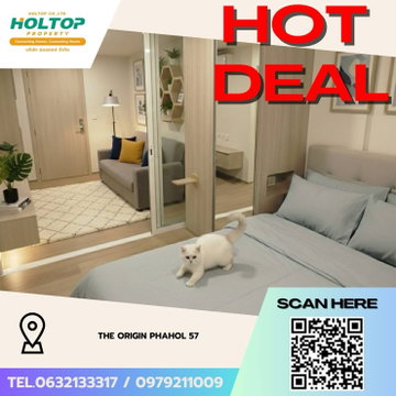 #Z4454💥 030269 🔥Condo for Rent: The Origin Phahol 57