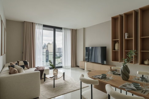 LTH14065 – Condo for Rent | Q1 Sukhumvit | 108 sqm | 2 Beds 1 Bath | Near BTS Nana | 115K/Month | คอนโดให้เช่า คิววัน สุขุมวิท
