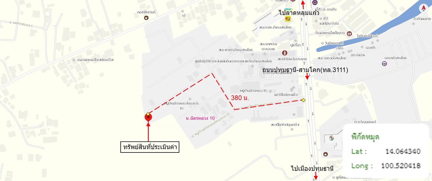 picture HOME 80.7 Sq.w. Sam Khok Pathumthani for 3.5M - 36/37