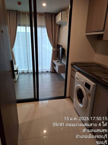 รูป ให้เช่า Brixton Campus Bangsaen ซอยสดใส ใกล้ม.บูรพา บางแสน - รูปที่ 1/14