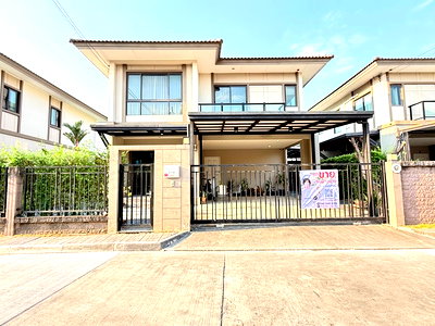 ขายบ้านเดี่ยว : ขายบ้าน ภัสสร แจ้งวัฒนะ ชัยพฤกษ์ 51.4 ตรว. หน้า-หลังบ้านไม่ติดใคร 3นาที รร.นานาชาติ SISB