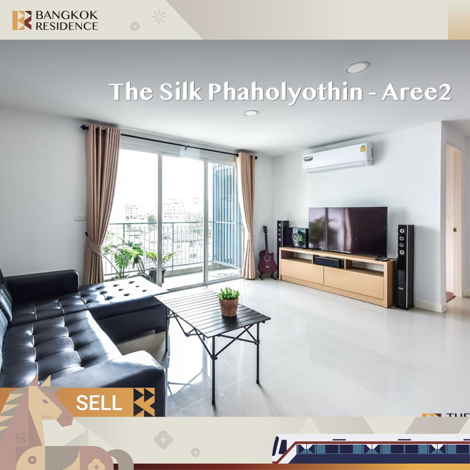 รูป 🧡2 ห้องนอน ทำเลย่านอารีย์ 🧡, The Silk Phaholyothin - Aree2 ใกล้ Bts อารีย์ - รูปที่ 1/14