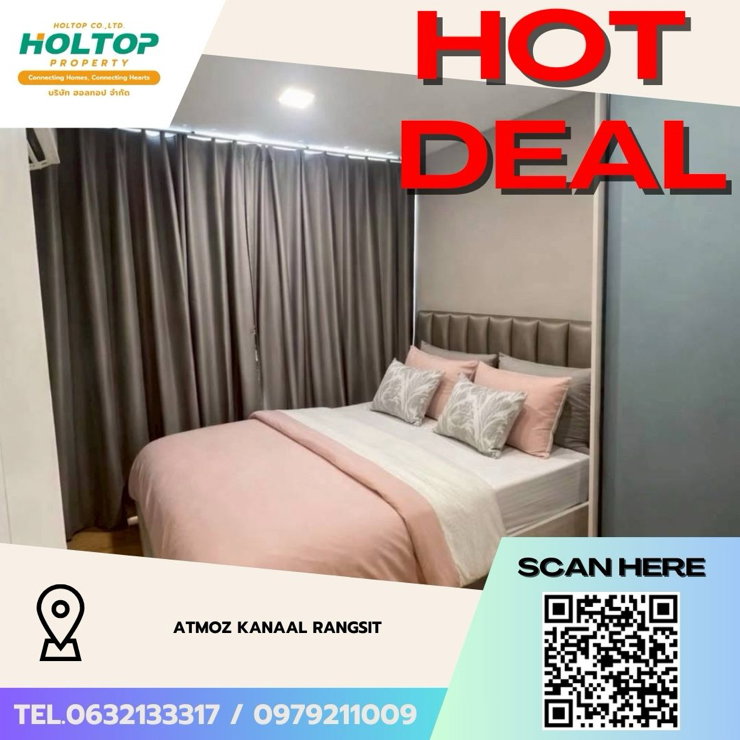 picture #Z4477ðĨ 040269 ðĨCondo for Rent: Atmoz Kanaal Rangsit - 1/5