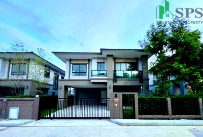 เช่าบ้านเดี่ยว ถนนกิ่งแก้ว : ให้เช่าบ้านเดี่ยว หมู่บ้านภัสสร เพรสทีจ บางนา สุวรรณภูมิ (SPSAD3796)