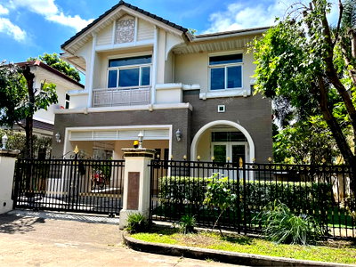 เช่าบ้านเดี่ยว บุญถาวร เกษตรนวมินทร์ : ให้เช่า หมู่บ้านมาสเตอร์พีซ วิลเลจ, เอกมัย - รามอินทรา