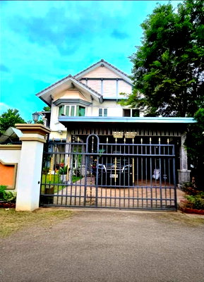 บ้านเดี่ยว บิ๊กซี ฟู๊ดเพลส สุขาภิบาล 5 : 261AGJD🏡 บ้านเดี่ยว ลัดดารมย์ วัชรพล เฟส 3 บ้านหลังใหญ่