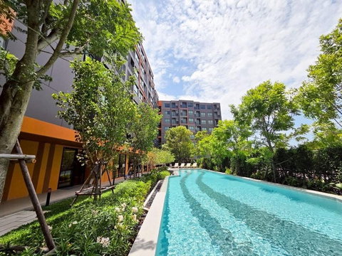 Available for rent, ready to move in: D Condo Sense Bangsaen