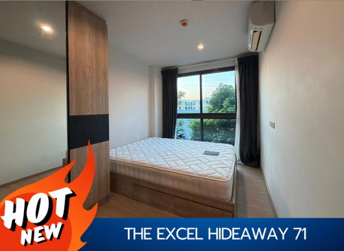 🔥The Excel Hideaway Sukhumvit 71🔥 Nicely decorated, ready to move in // Ask more info Line Official: @Promptyou1