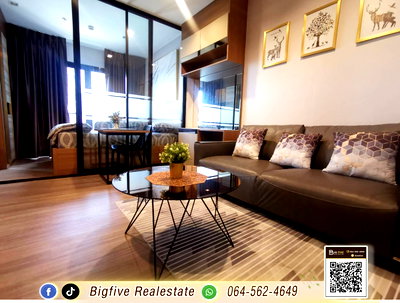 ขายคอนโด :  A69-009    ขายถูก ห้องสวย มุม คอนโด The Politan Rive ติดแม่น้ำ ติดMRT พระนั่งเกล้า สวยครบพร้อมเข้าอยู่ ✨ 