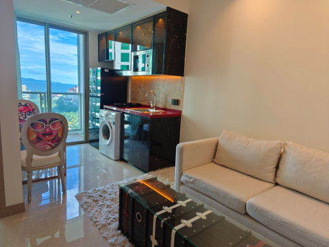 ขายคอนโด The Riviera Ocean Drive พัทยา ชั้น 10 ขนาด 30.42 ตร.ม. 1 ห้องนอน ห้องสวยพร้อมอยู่ โครงการคุณภาพจอมเทียน | #TPI-2778