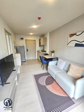 For Rent: D Condo Sand, brand new condo, Building A, 3rd floor, 1 bedroom, 32 sq.m., beautifully decorated, 12,000 THB/month.