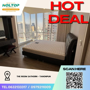 #Z4503💥 070269🔥ให้เช่าคอนโด The Room Sathorn - TanonPun 