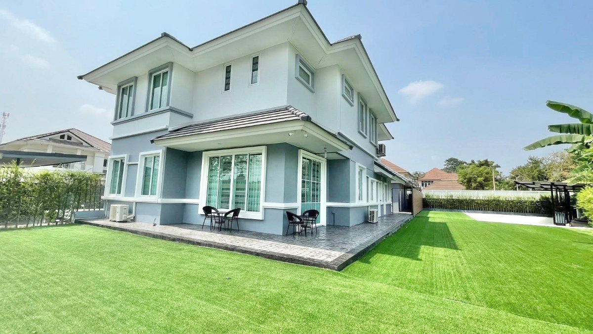 รูป ขาย–เช่าบ้านหรู บ้านสวนเนรมิตร (ออเงิน–รามอินทรา) บ้านเดี่ยวหลังใหญ่ บรรยากาศร่มรื่น พร้อมสระว่ายน้ำส่วนตัว เฟอร์นิเจอร์ครบ - รูปที่ 6/16