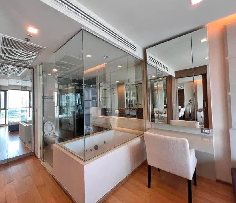 รูป The Address Sathorn【𝐑𝐄𝐍𝐓】🔥ความหรูที่นิ่ง สุขุม และให้ความเป็นส่วนตัวในทุกวัน🔥 ติดต่อไลน์ไอดี: @hacondo - รูปที่ 10/10