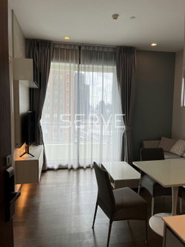 🔥28K/Mo ห้อง1นอน ไซส์ใหญ่ แต่งหรู ชั้นสูง วิวโล่ง เฟอร์นิเจอร์ พร้อมอยู่ บนคอนโดทำเลดี ติด MRT เพชรบุรี , มศว.  @  Q Asoke