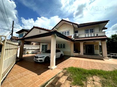 บ้านเดี่ยวให้เช่า : 📌 ให้เช่าบ้านเดี่ยว 2 ชั้น ประภาวรรณโฮม ร่มเกล้า 1 3 ห้องนอน 5 ห้องน้ำ