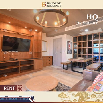  HQ By Sansiri 💚 Move-in Ready with 5 Appliances 📺 Near BTS Thonglo 