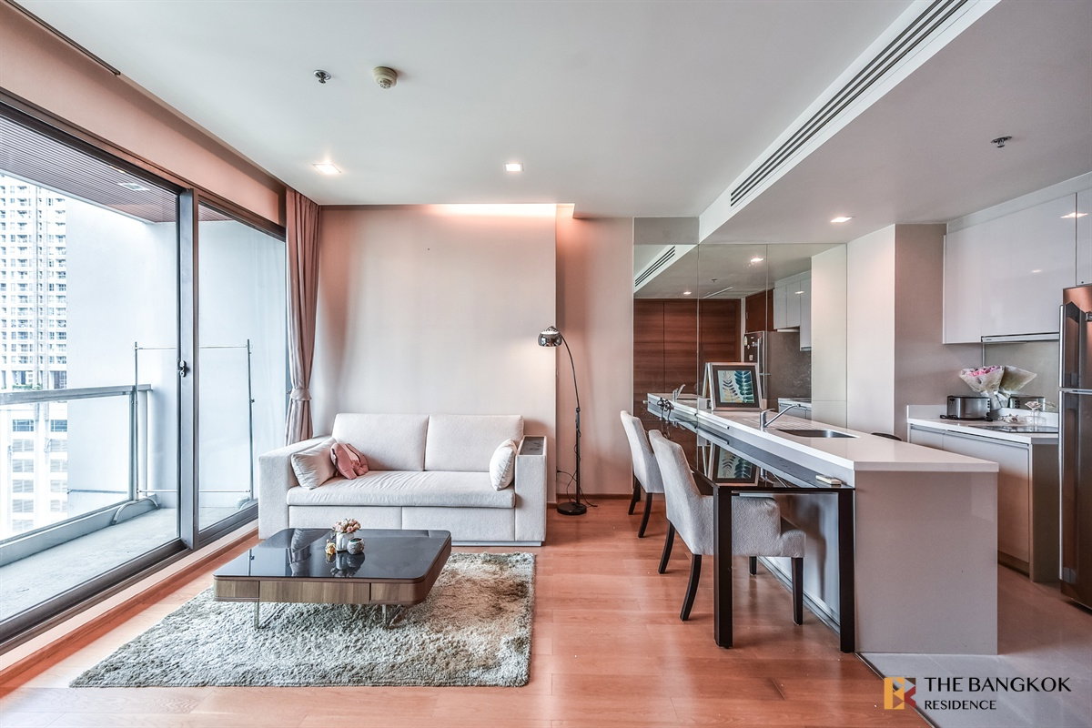 รูป   The Address Sathorn 12 🌃 Spacious & Stylish with Stunning  View 💫  ใกล้ BTS เซนต์หลุยส์  - รูปที่ 3/10