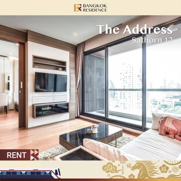   The Address Sathorn 12 🌃 Spacious & Stylish with Stunning  View 💫  ใกล้ BTS เซนต์หลุยส์ 