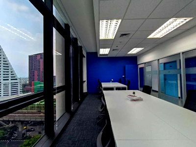 เช่าสำนักงาน ถนนพหลโยธิน : ออฟฟิศ สำนักงานให้เช่า อารีย์ Office พร้อมเข้าอยู่ อาคาร เอส.พี บิ้วดิ้ง (ตึกไอบีเอ็ม) - S.P. Building (IBM Building) ใกล้รถไฟฟ้า BTSอารีย์, พหลโยธิน