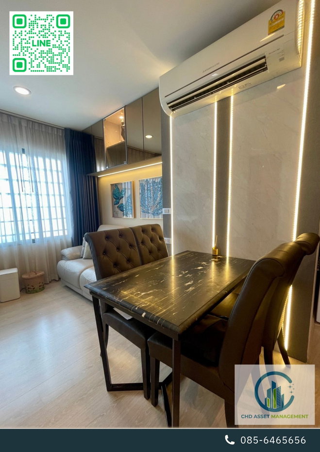 รูป ✨ให้เช่า คอนโด ริธึ่ม อโศก 2 🛏️2 ห้องนอน 1 ห้องน้ำ  📏ขนาด 45 ตรม. ชั้น 28 - รูปที่ 4/10