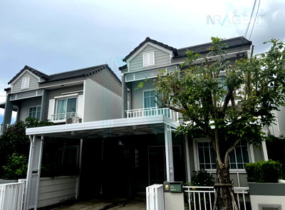 เช่าบ้านเดี่ยว มาร์เก็ต วิลเลจ สุวรรณภูมิ : ให้เช่าบ้านเดี่ยว 2 ชั้น เดอะ วิลเลจ บางนา-วงแหวนฯ 3 3 ห้องนอน 2 ห้องน้ำ