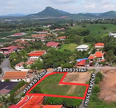 Beautiful vacant land for sale in Bang Saray, Sattahip, Chonburi.