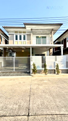 ขายบ้านเดี่ยว : ขายบ้านแฝด โครงการ บ้านเติมรัก 5 บ้านกล้วย-บางบัวทอง 2 ชั้น 3 ห้องนอน 3 ห้องน้ำ