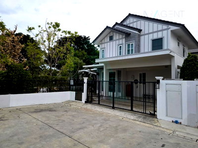 บ้านเดี่ยวให้เช่า : 📌 ให้เช่าบ้านเดี่ยว 2 ชั้น วิลลาจจิโอ 3 ศรีนครินทร์ - บางนา 5 ห้องนอน 3 ห้องน้ำ