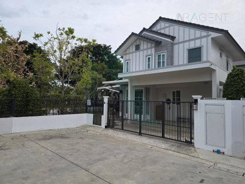 📌 ให้เช่าบ้านเดี่ยว 2 ชั้น วิลลาจจิโอ 3 ศรีนครินทร์ - บางนา 5 ห้องนอน 3 ห้องน้ำ