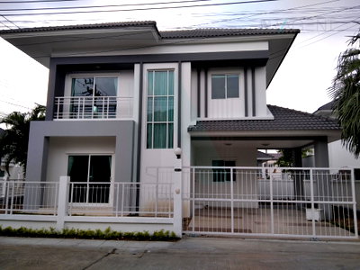 ขายบ้านเดี่ยว : ขายบ้านเดี่ยว โครงการ แลนซีโอ นอฟ รามอินทรา-คู้บอน 38 2 ชั้น 3 ห้องนอน 2 ห้องน้ำ