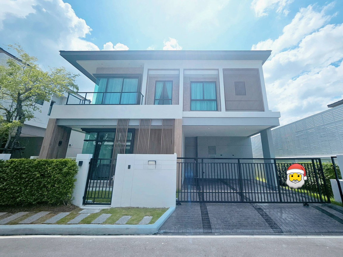 รูป 🏡ขายและปล่อยเช่าบ้านเดี่ยวทำเลพรีเมียม Bangkok Boulevard Bangna–Km.5 4 ห้องนอน 4 ห้องน้ำถนนเมน ใกล้คลับเฮาส์ - รูปที่ 1/33