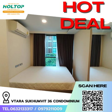 #R9249 🎉 100269 ให้เช่าคอนโด VTARA SUKHUMVIT 36 CONDOMINIUM