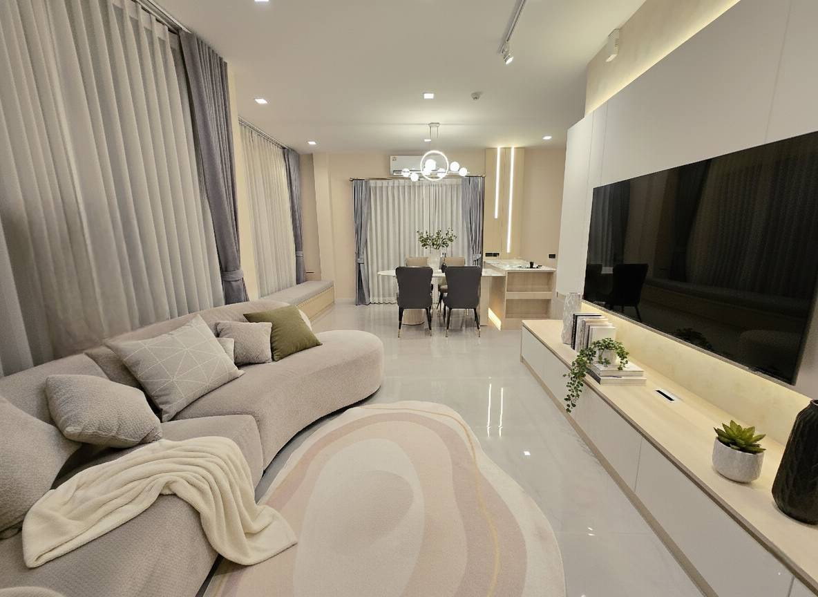 รูป 🏡ขายและปล่อยเช่าบ้านเดี่ยวทำเลพรีเมียม Bangkok Boulevard Bangna–Km.5 4 ห้องนอน 4 ห้องน้ำถนนเมน ใกล้คลับเฮาส์ - รูปที่ 2/33