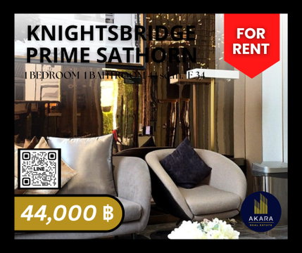 🟨🟨🟦🟦[ ให้เช่า ] Knightsbridge Prime Sathorn รหัส MB102-02F🟦🟦🟨🟨 คลิ๊ก‼️ Akara Real Estate ✅✅✅ "ตอบไว ทันใจ ใส่ใจทุกขั้นตอน"